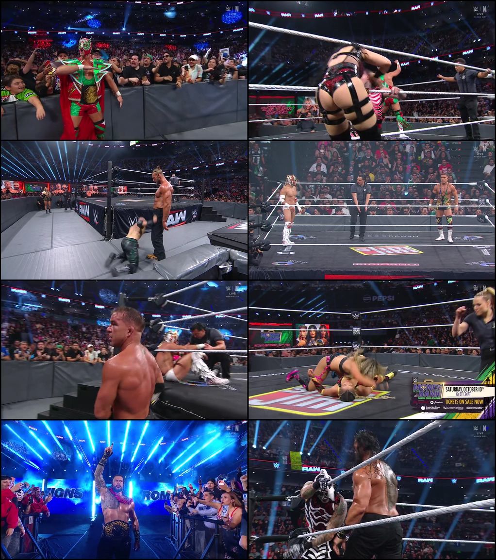 WWE Monday Night Raw (14th-September 2026) Dual Audio (Hindi-English) Full WWE Show Screenshot
