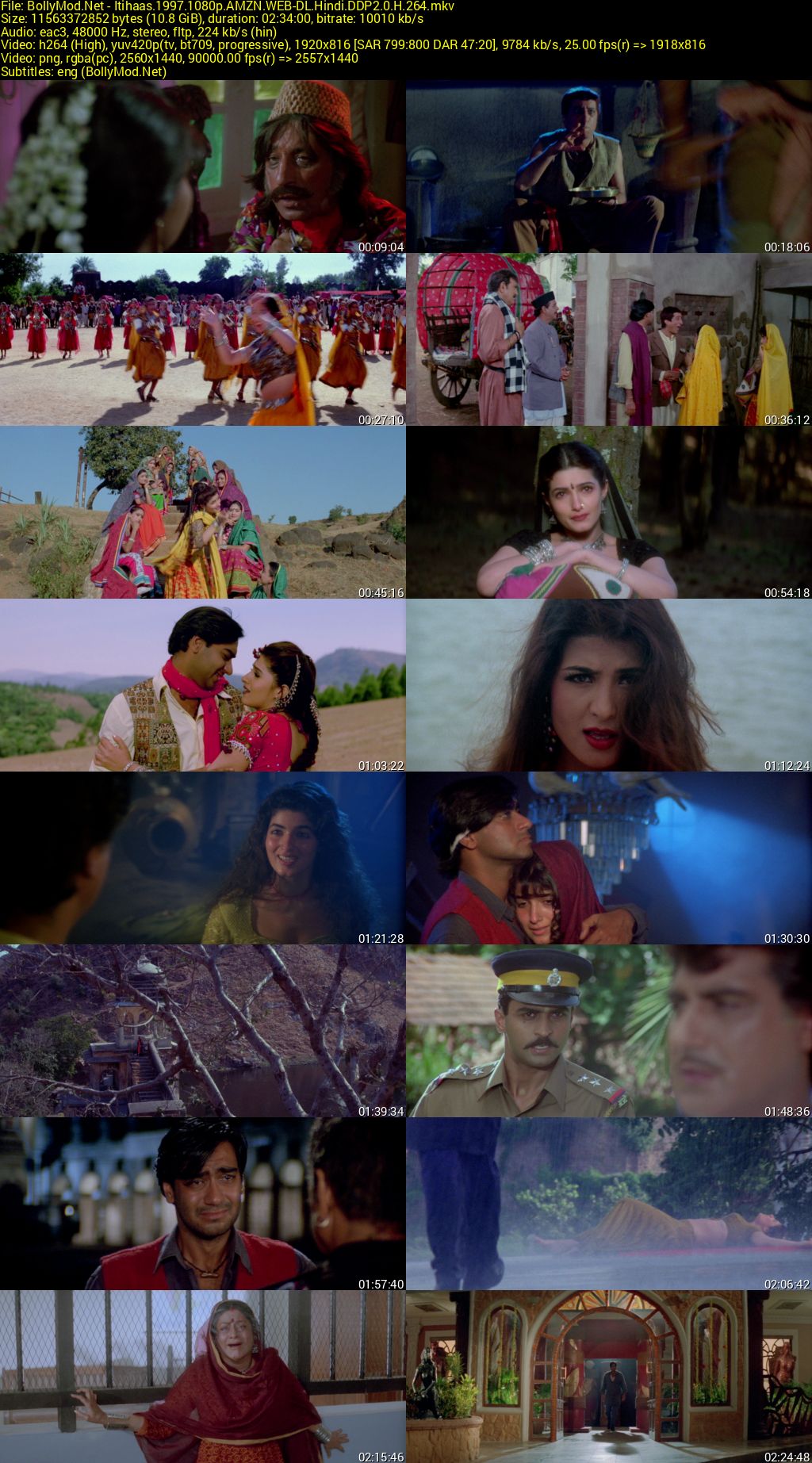 Download Itihaas (1997) AMZN WEB-DL Hindi Movie (DD 2.0) 480p & 720p & 1080p ESub Screenshots