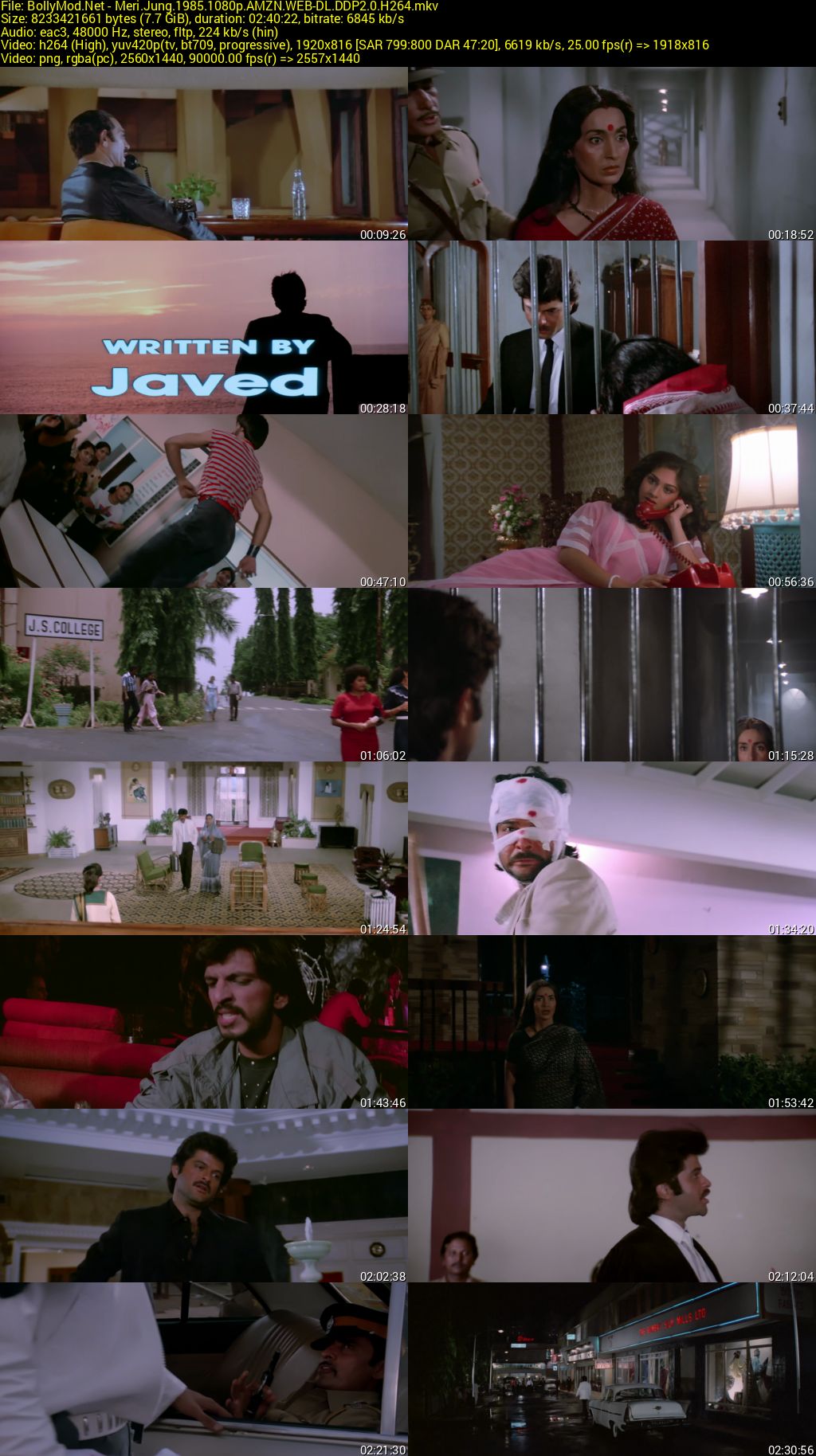 Download Meri Jung (1985) AMZN WEB-DL Hindi Movie (DD 2.0) 480p & 720p & 1080p Screenshots