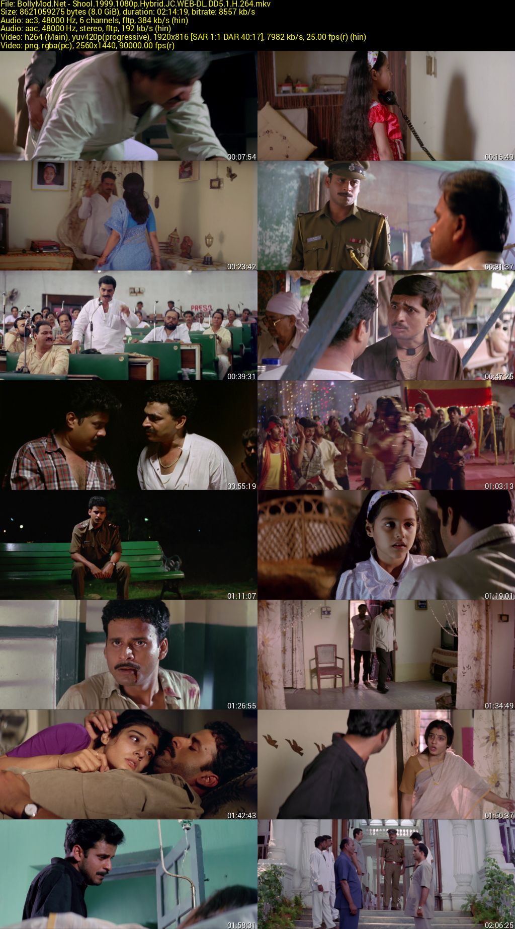 Download Shool (1999) JC WEB-DL Hindi Movie (DD 5.1) 480p & 720p & 1080p Screenshots