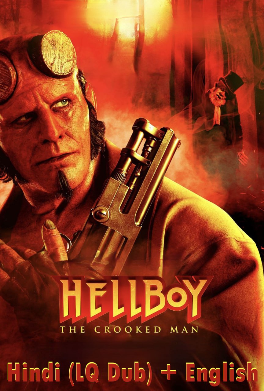 Hellboy The Crooked Man (2024) CAM 1080p Hindi (LQ Dub) + English x264 AAC HC-Sub