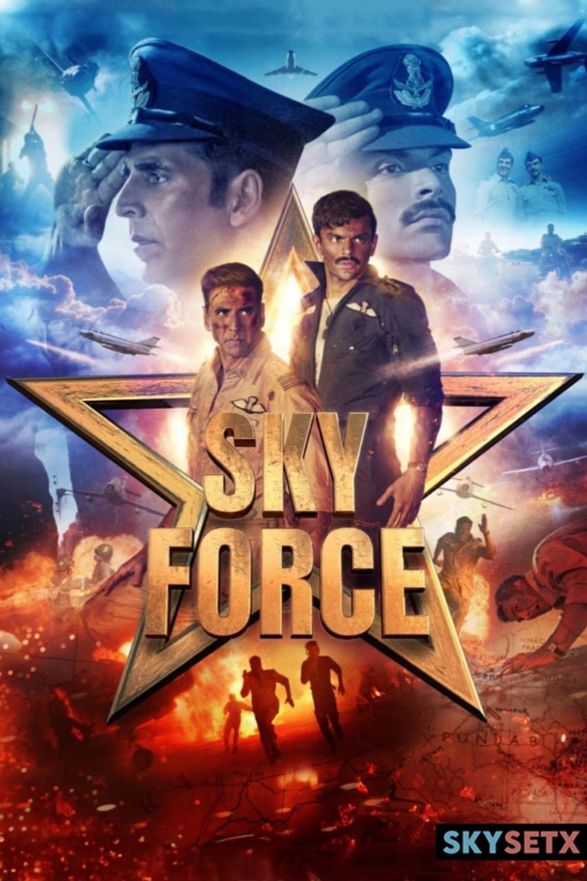 Sky Force (2025) Hindi WEBRip 1080p AVC AAC 2.0 HC-ESub