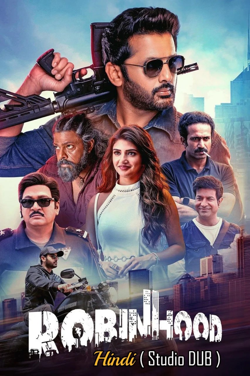 Robinhood (2025) WEBRip Hindi (Studio-DUB) + Telugu 1080p 10bit x265 HEVC HE-AAC 2.0