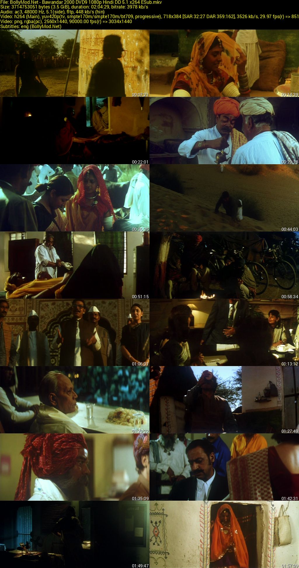Download Bawandar (2000) DVD9 Hindi Movie (DD 5.1) 480p & 720p & 1080p ESub Screenshots
