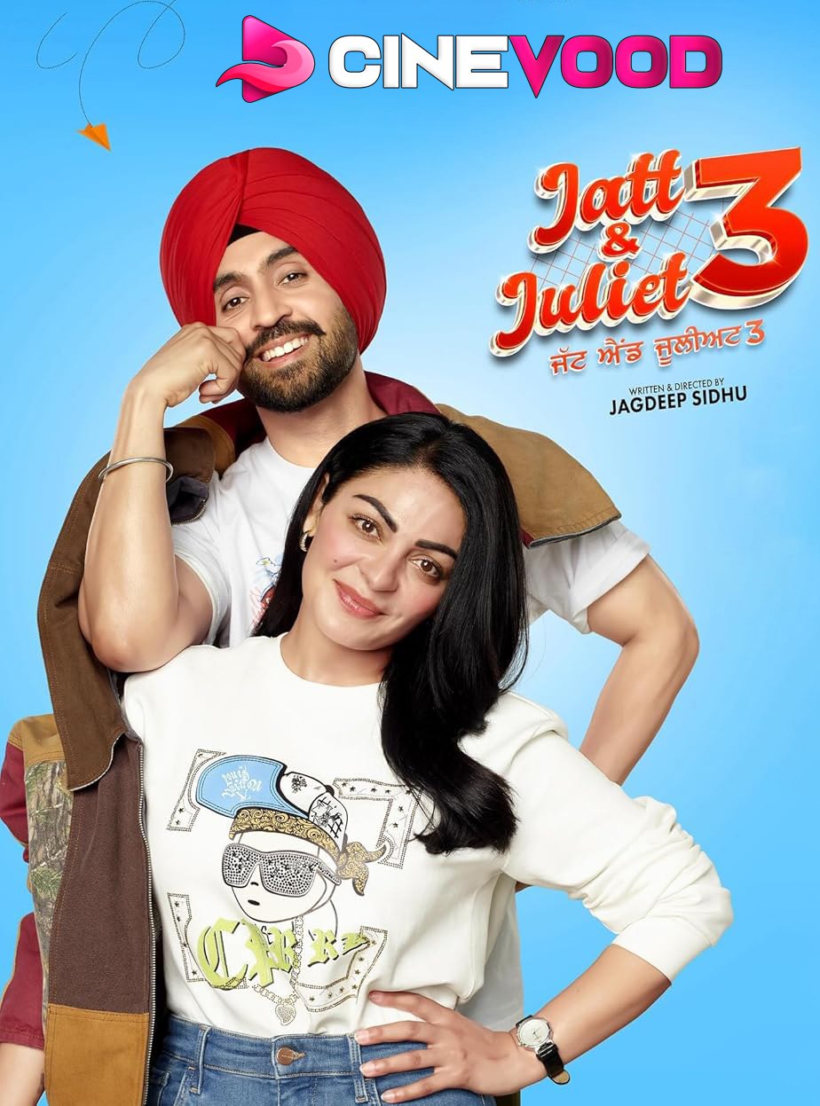 Jatt And Juliet 3 2024 Punjabi HDTS 1080p 720p 480p x264 AAC HC-ESub