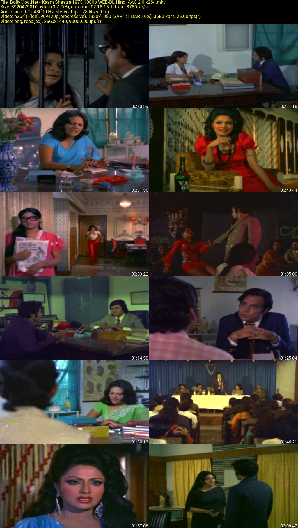 [18+] Download Kaam Shastra (1975) WEB-DL Hindi Movie (AAC 2.0) 480p & 720p & 108p Screenshots