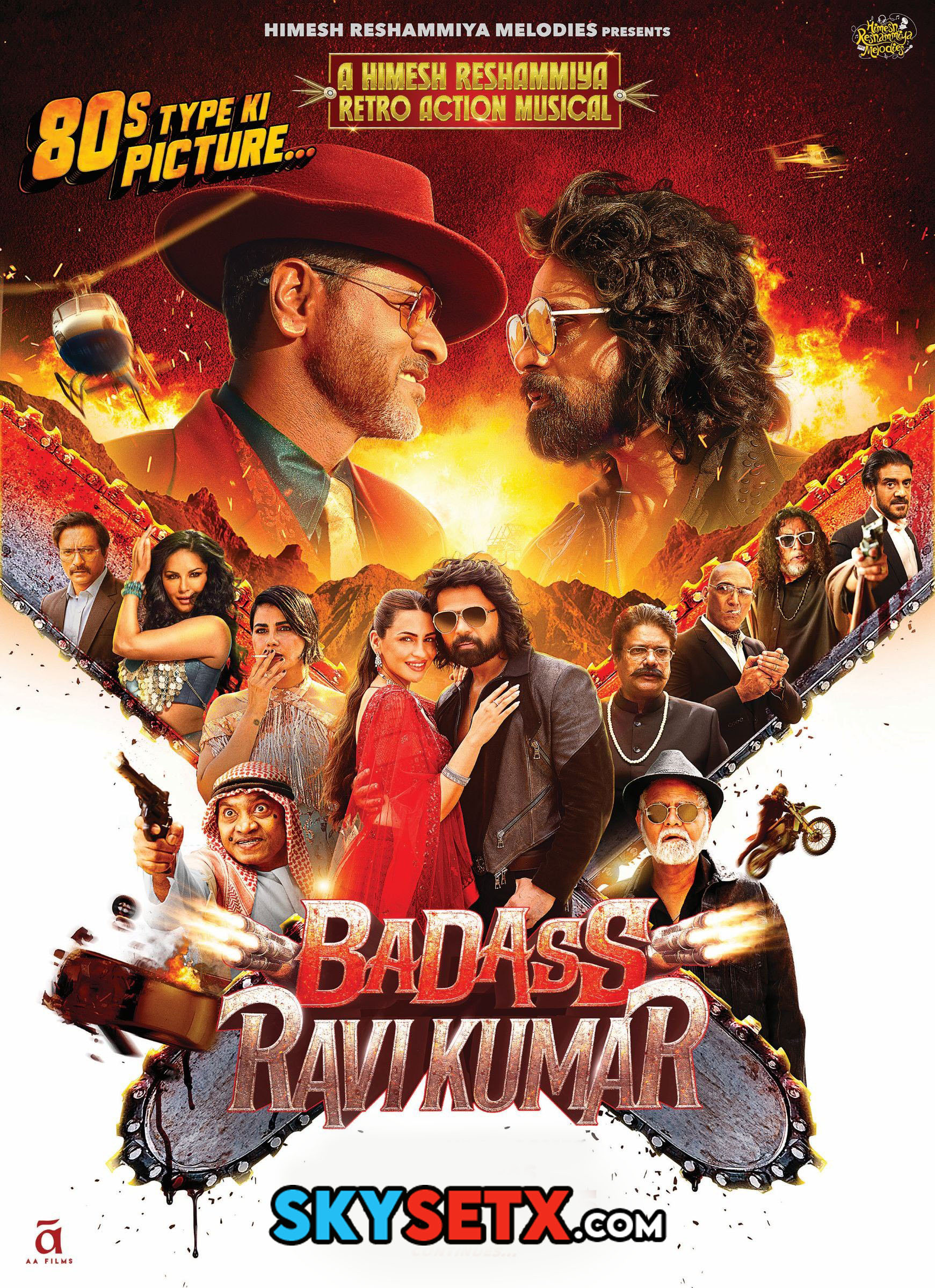 Badass RaviKumar (2025) WEB-DL Hindi 1080p AVC 2.0 HC-ESub