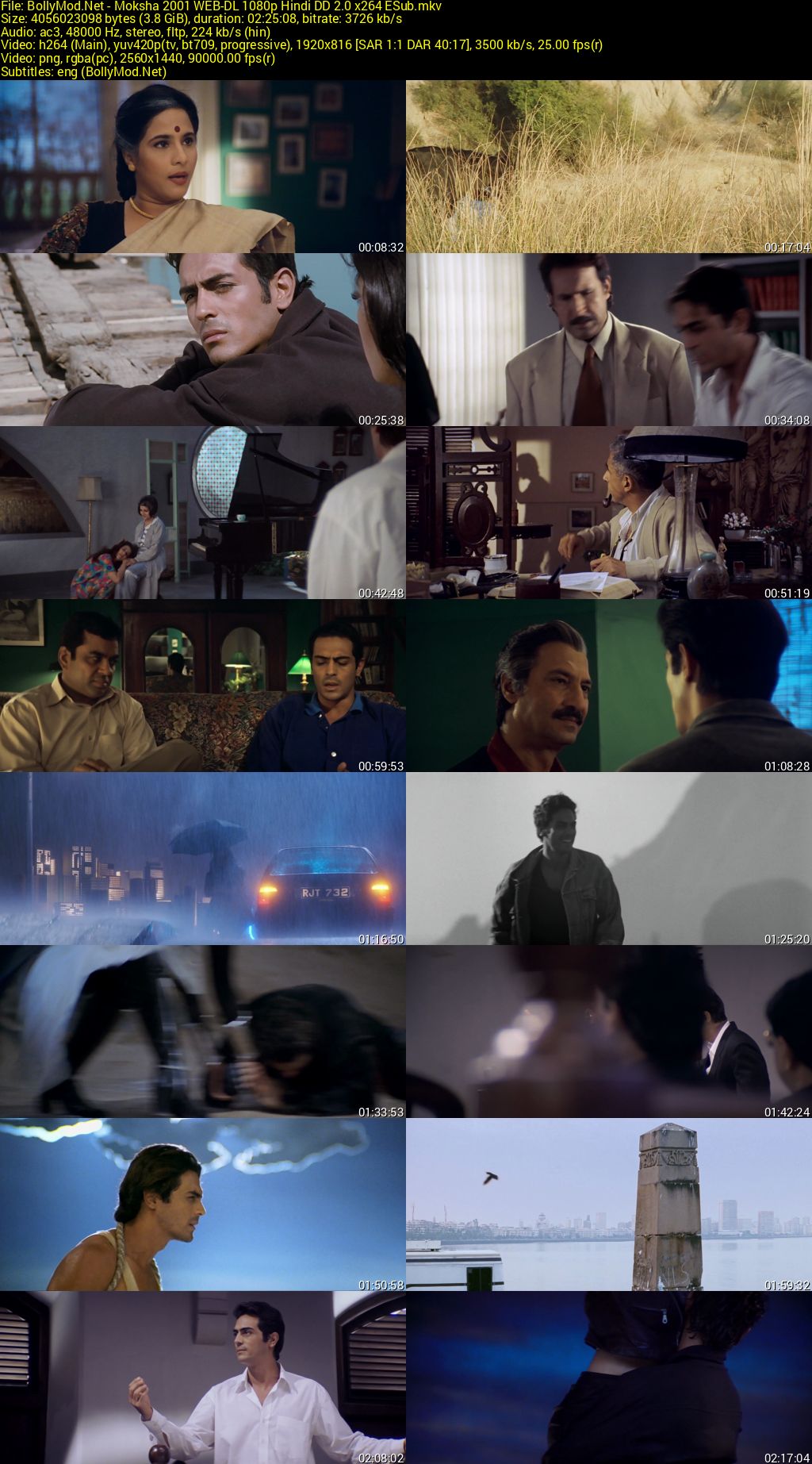 Download Moksha (2001) AMZN WEB-DL Hindi Movie (DD 2.0) 480p & 720p & 1080p ESub Screenshots