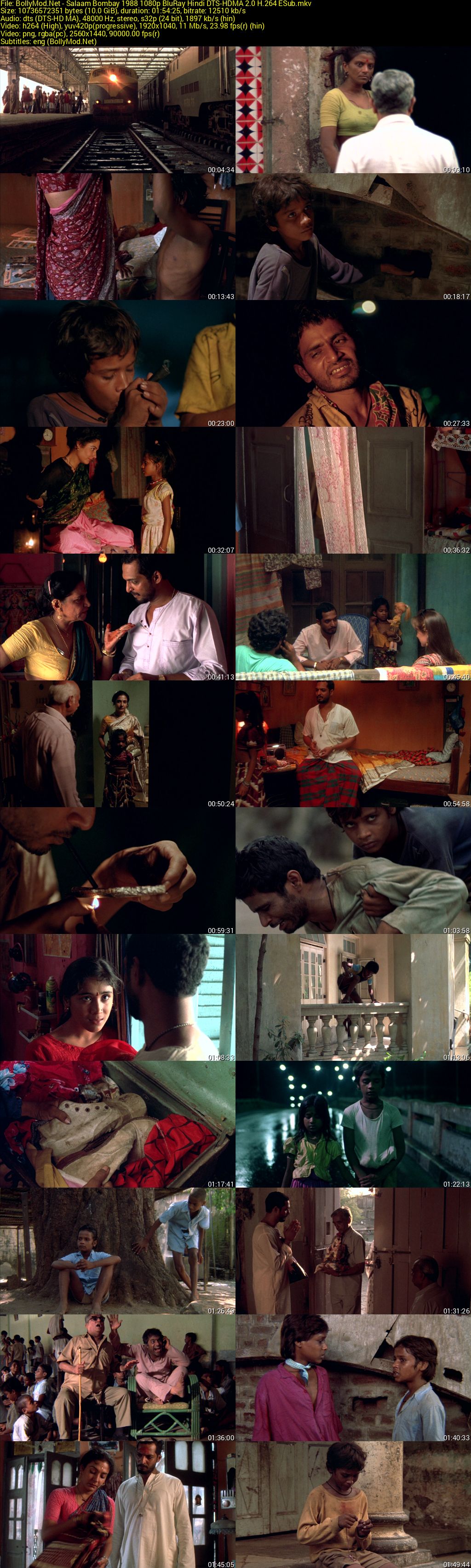 Download Salaam Bombay (1988) BluRay Hindi Movie (DD 2.0) 480p & 720p & 1080p ESub Screenshots