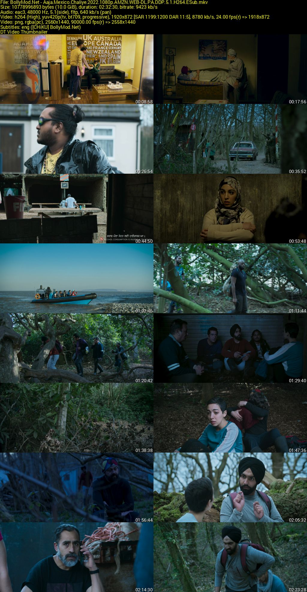 Download Aaja Mexico Challiye (2022) AMZN WEB-DL Punjabi Movie (DD 5.1) 480p & 720p & 1080p ESub Screenshots